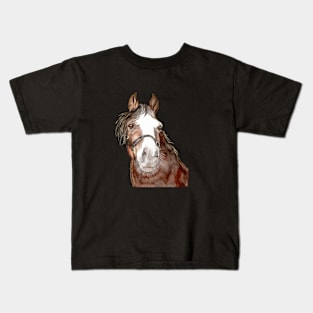 Furever Art✫*¨*.¸¸.✶*¨ HORSE Kids T-Shirt